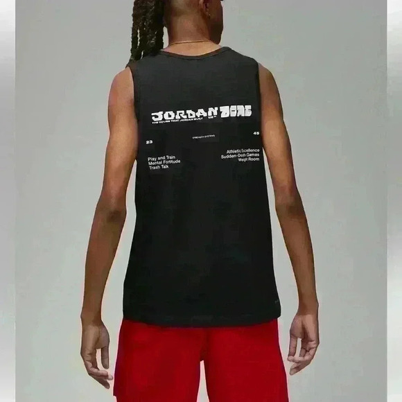 New with tags Jordan Nike Mens Jumpman Tank Top XS $37 - Picture 1 of 8